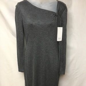 *new* DAVID MEISTER GREY LS DRESS